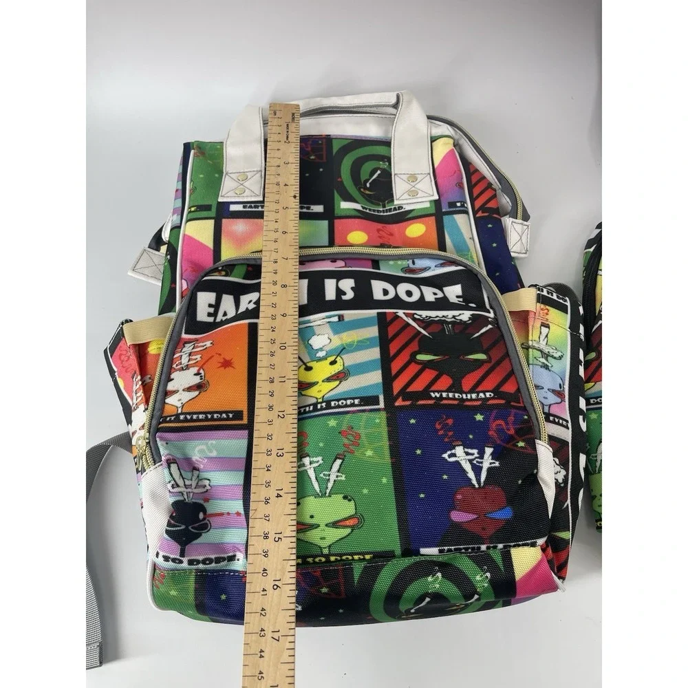Weedhead Earth Is Dope Diaper Bag Backpack & Sling Bag Set Rare NWOT USA